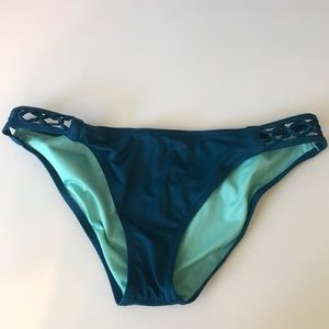 teal bikini bottoms